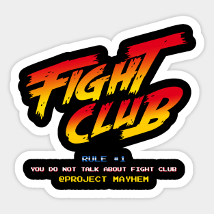 Fight Club Sticker